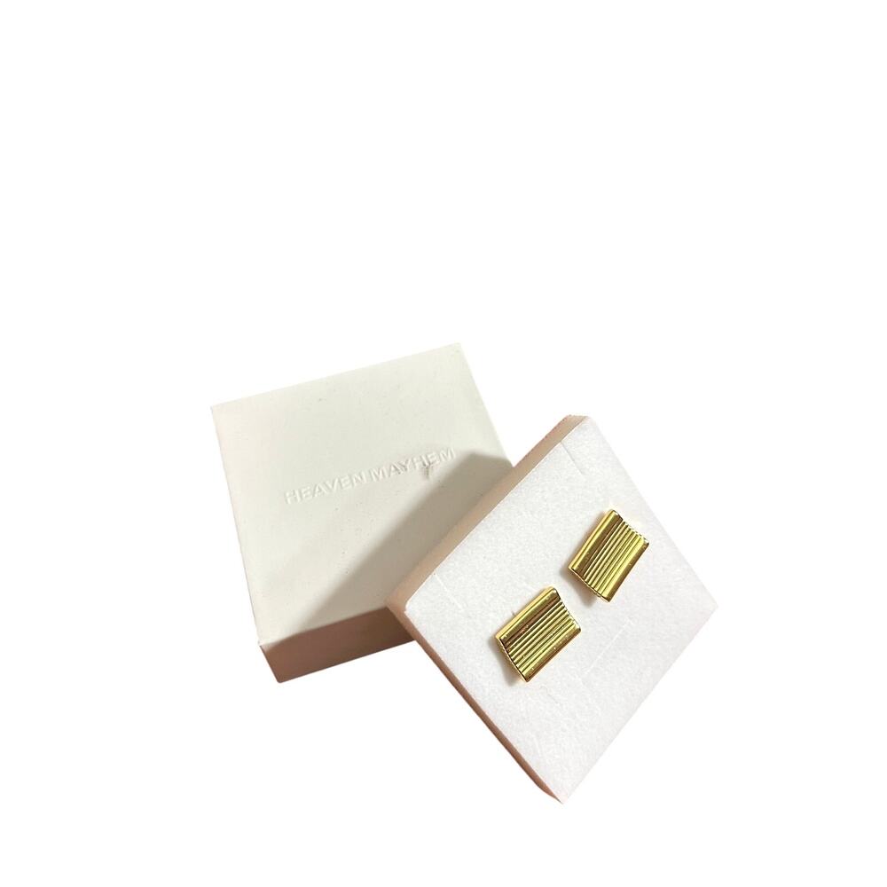 Heaven Mayhem Autumn Earrings in Gold